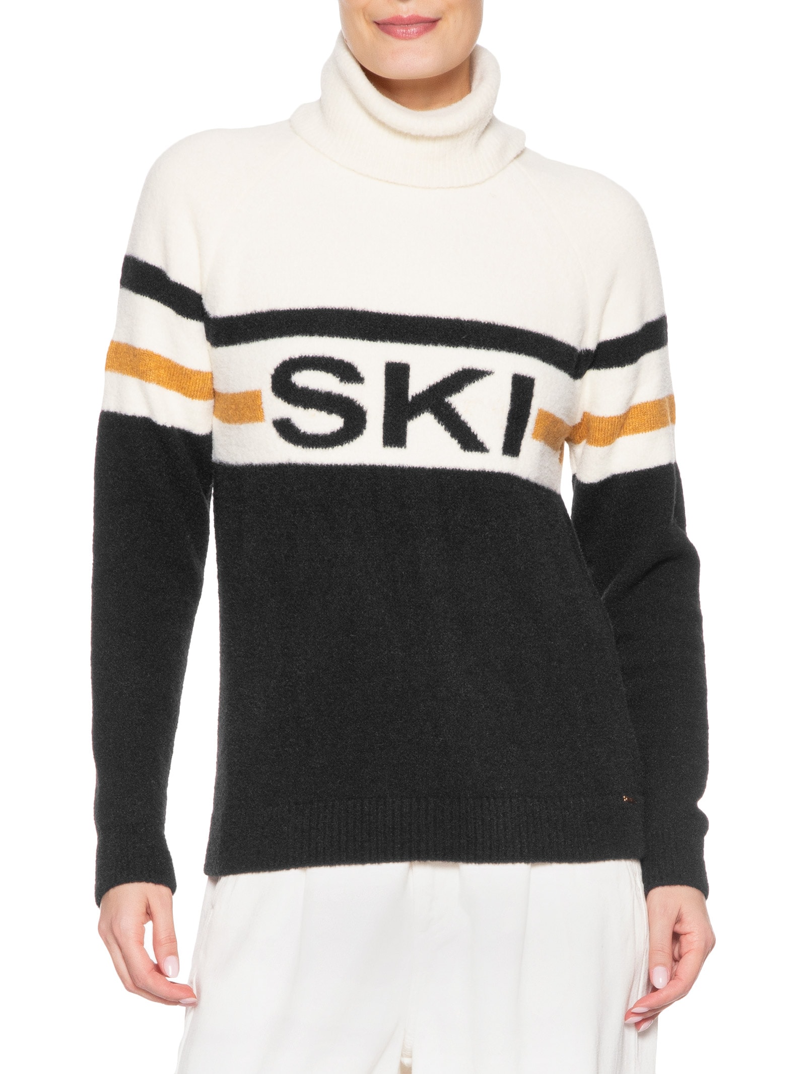 Suéter Feminino Ski Preto Anselmi