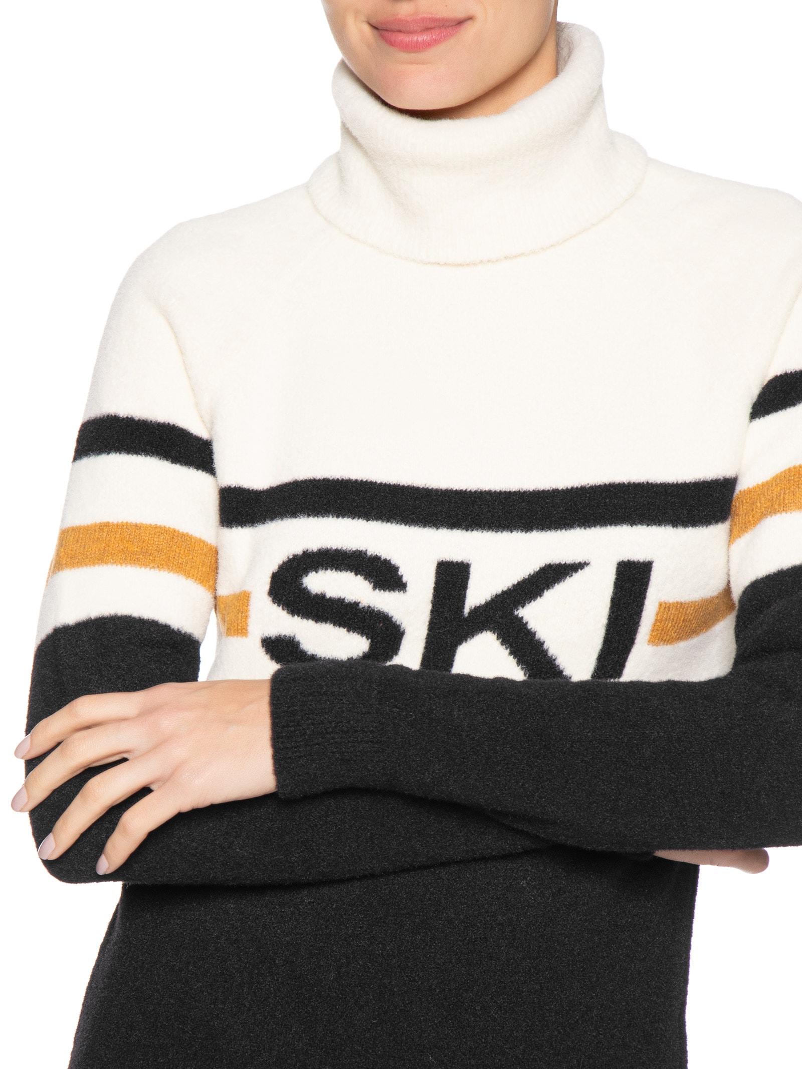 Suéter Feminino Ski Preto Anselmi