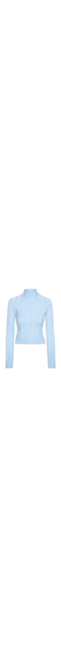 Suéter Feminino Texturizado - Azul