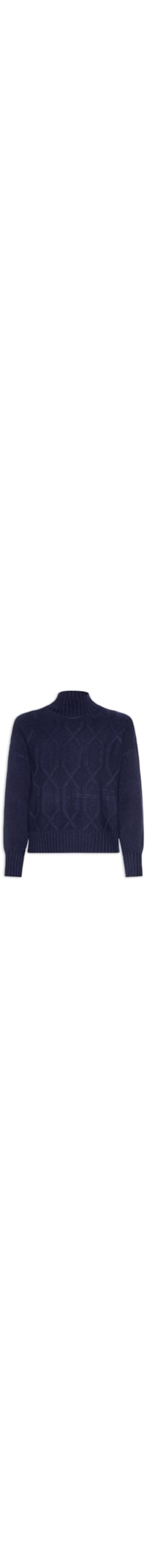 Suéter Feminino Tricot - Azul