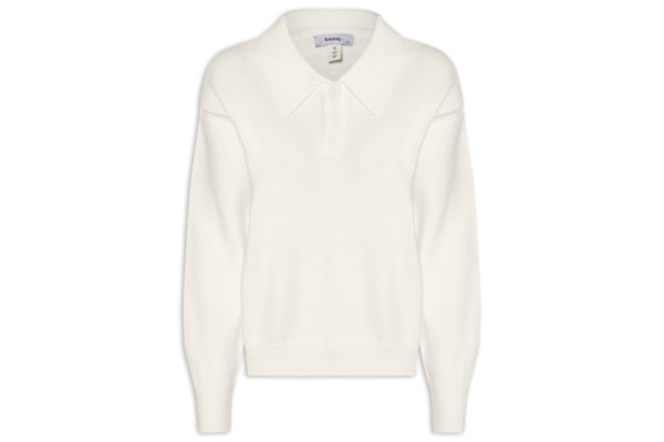 Suéter Feminino Tricot Comfy Gola Esporte – Off White