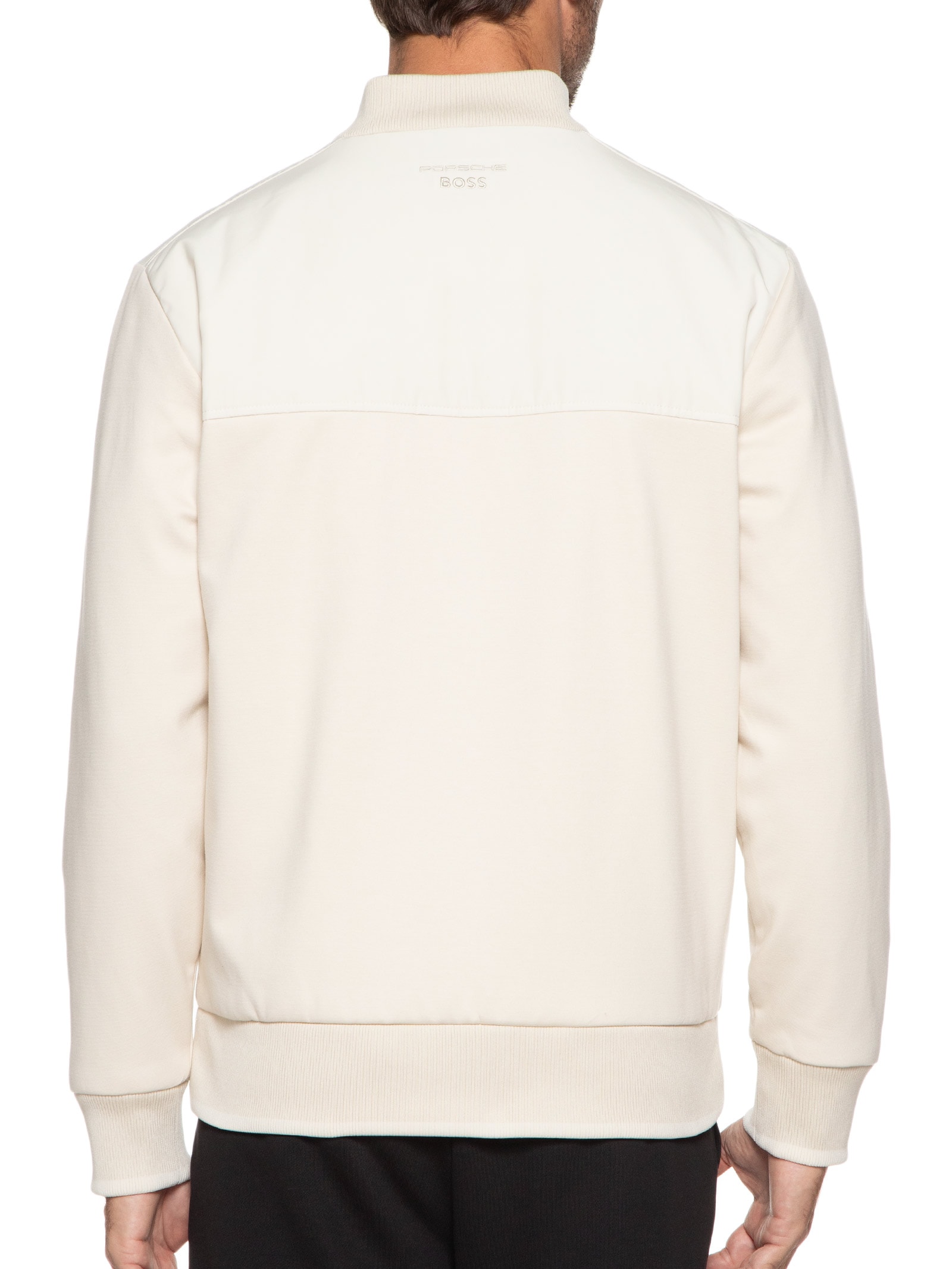 Suéter Feminino Tricot Gola Alta Branco Boss