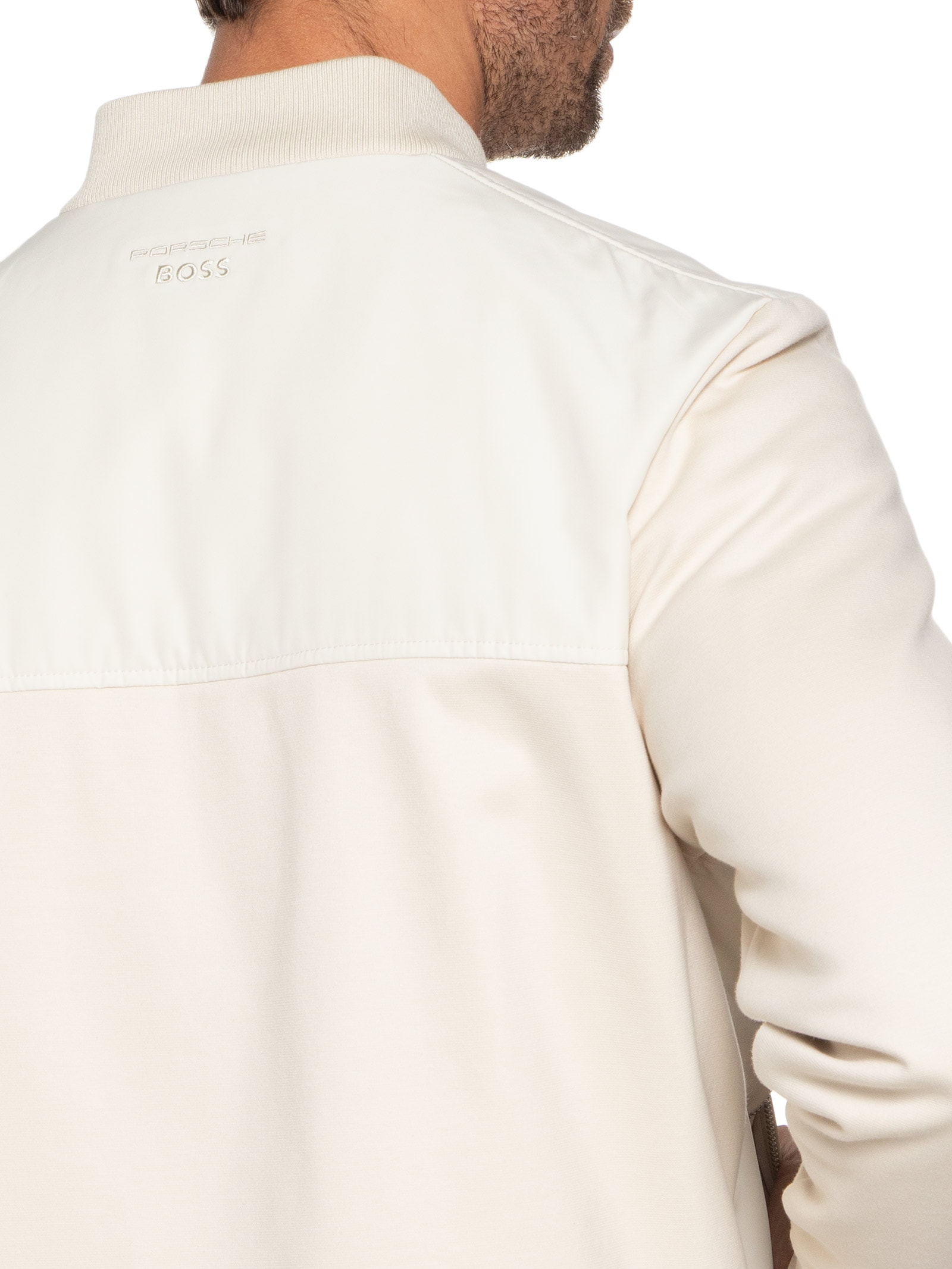 Suéter Feminino Tricot Gola Alta Branco Boss