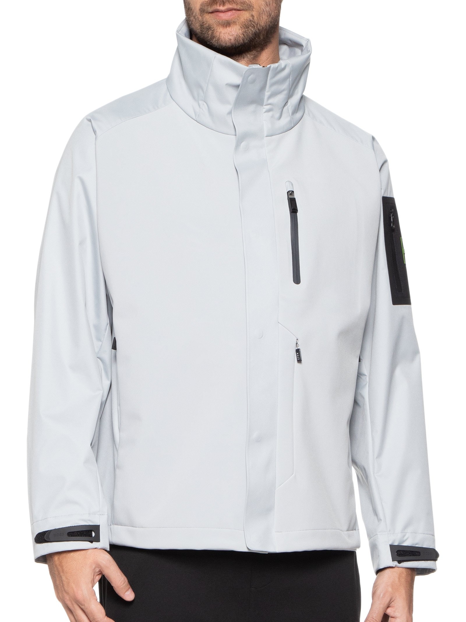 Suéter Feminino Tricot Gola Alta Branco Boss