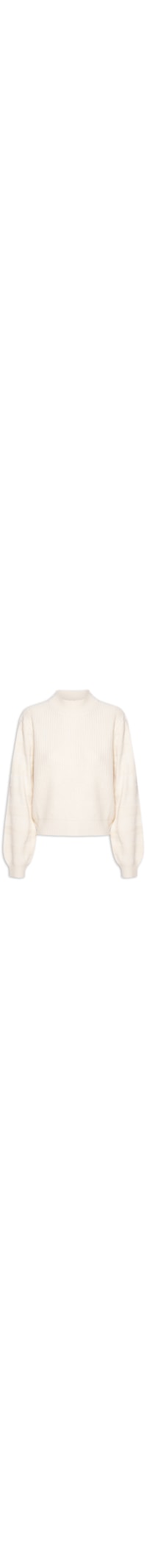 Suéter Feminino Tricot - Off White