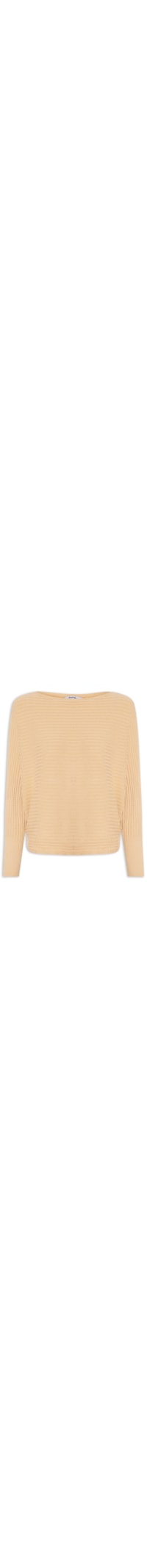 Suéter Feminino Tricot Oversized Texturizado - Bege