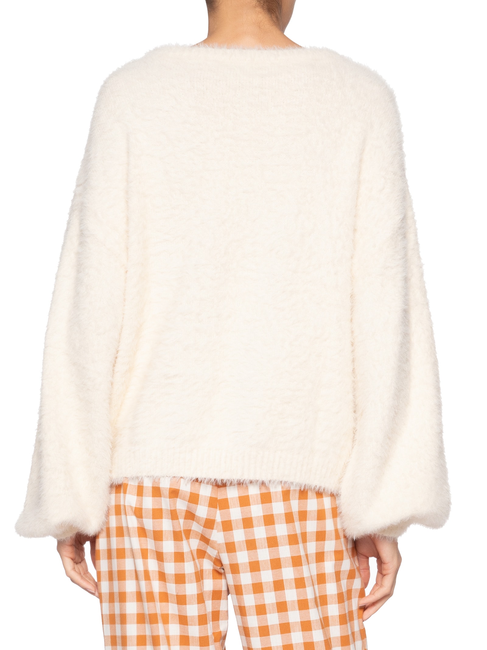 Suéter Feminino Tricot Pelinho Bege Farm