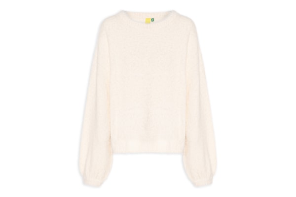 Suéter Feminino Tricot Pelinho - Bege