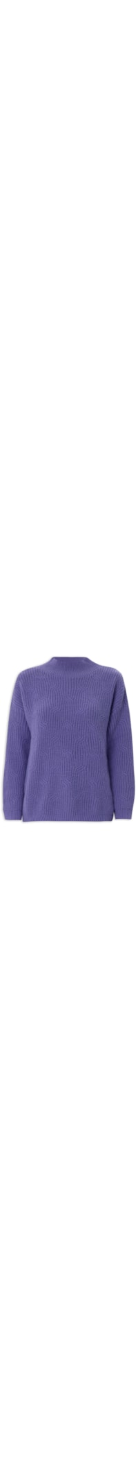 Suéter Feminino Tricot - Roxo