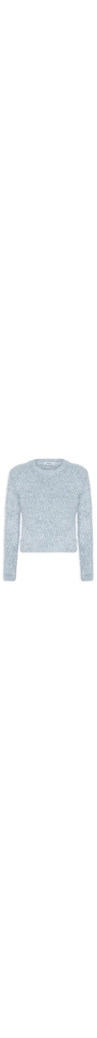 Suéter Feminino Tricot Texturizado - Azul