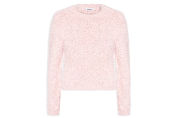Suéter Feminino Tricot Texturizado  - Rosa