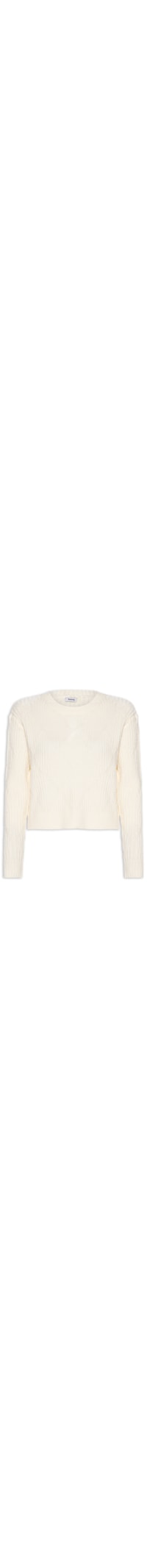 Suéter Feminino Tricot Texturizado – Off White