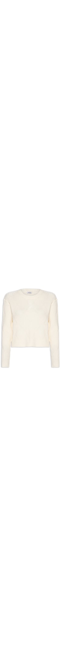 Suéter Feminino Tricot Texturizado – Off White