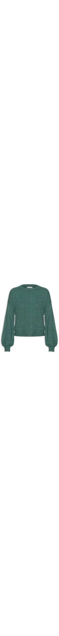 Suéter Feminino Tricot - Verde