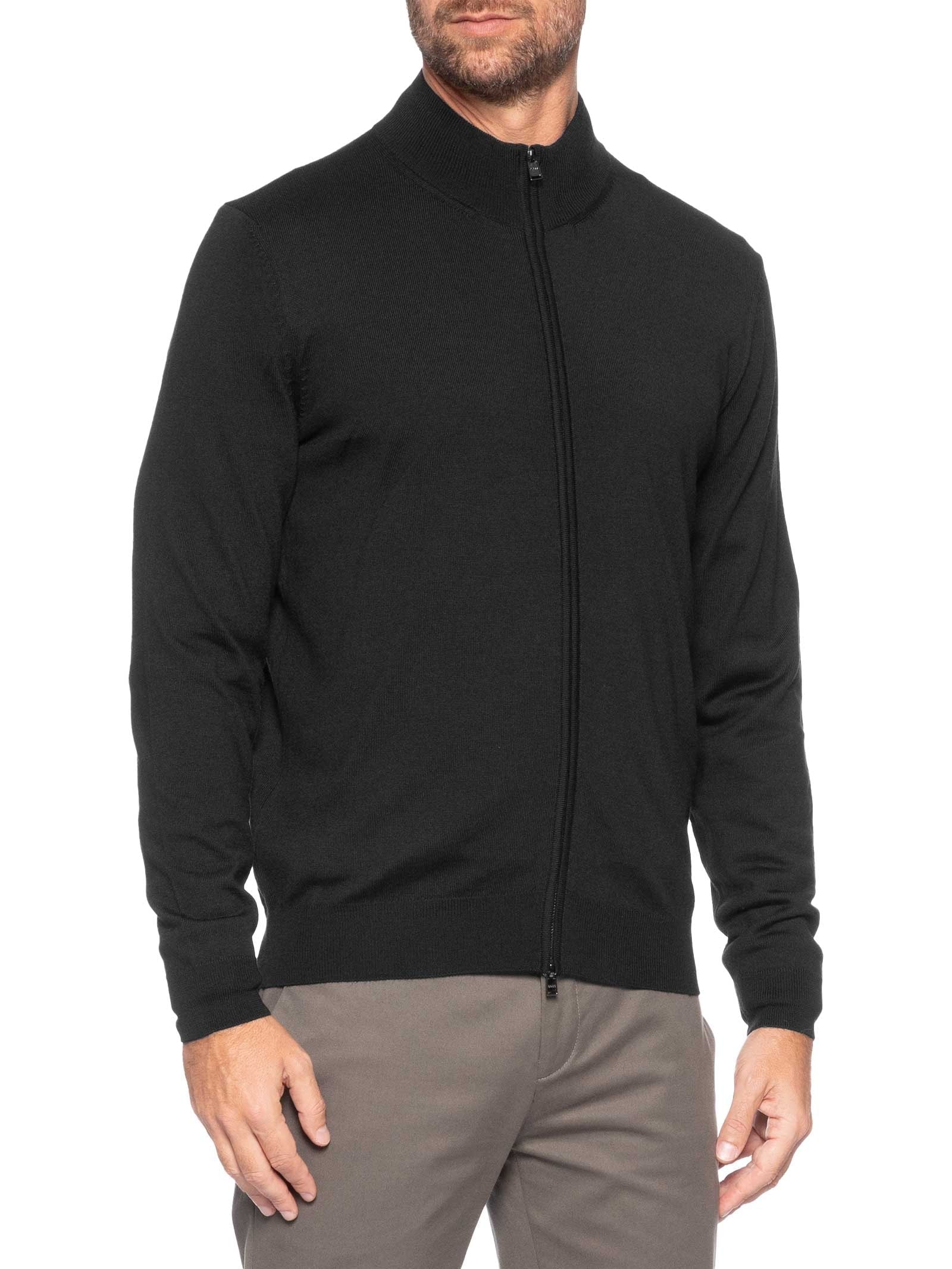 Suéter Masculino Balonso Preto Boss