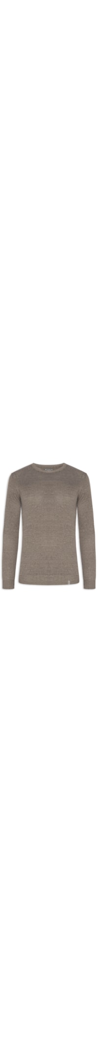 Suéter Masculino Básico Tricot Light - Bege
