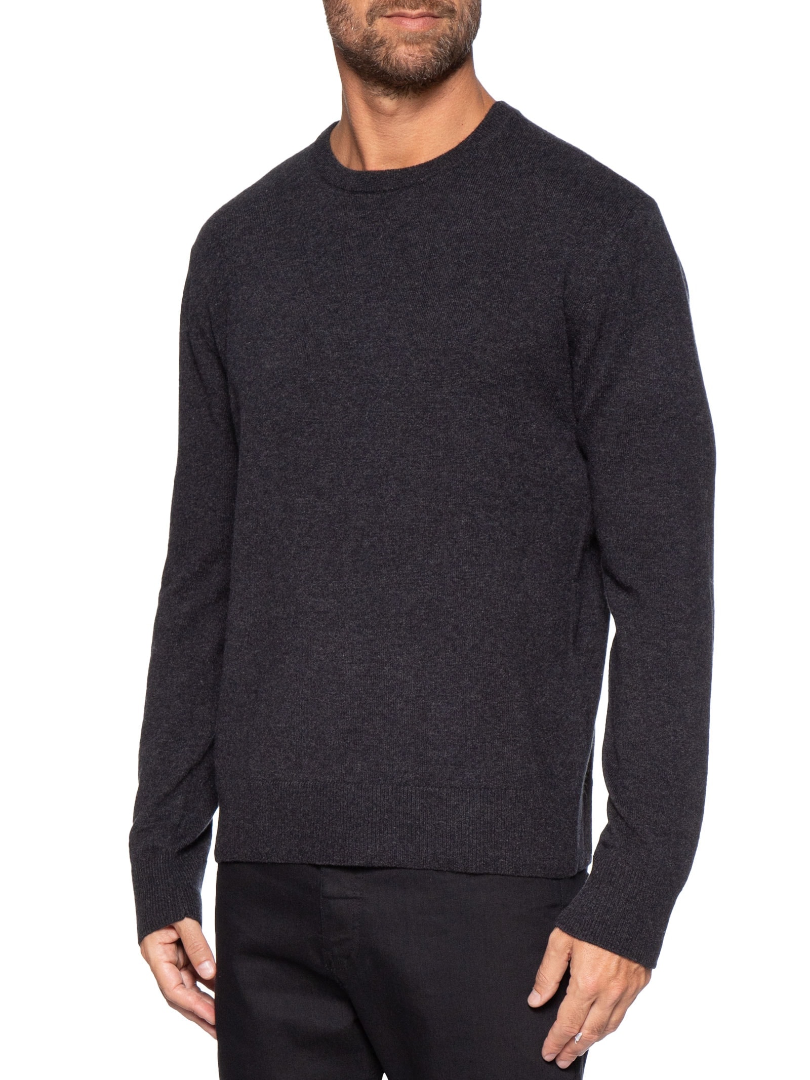 Suéter Masculino Classic Cashmere Cinza Osklen