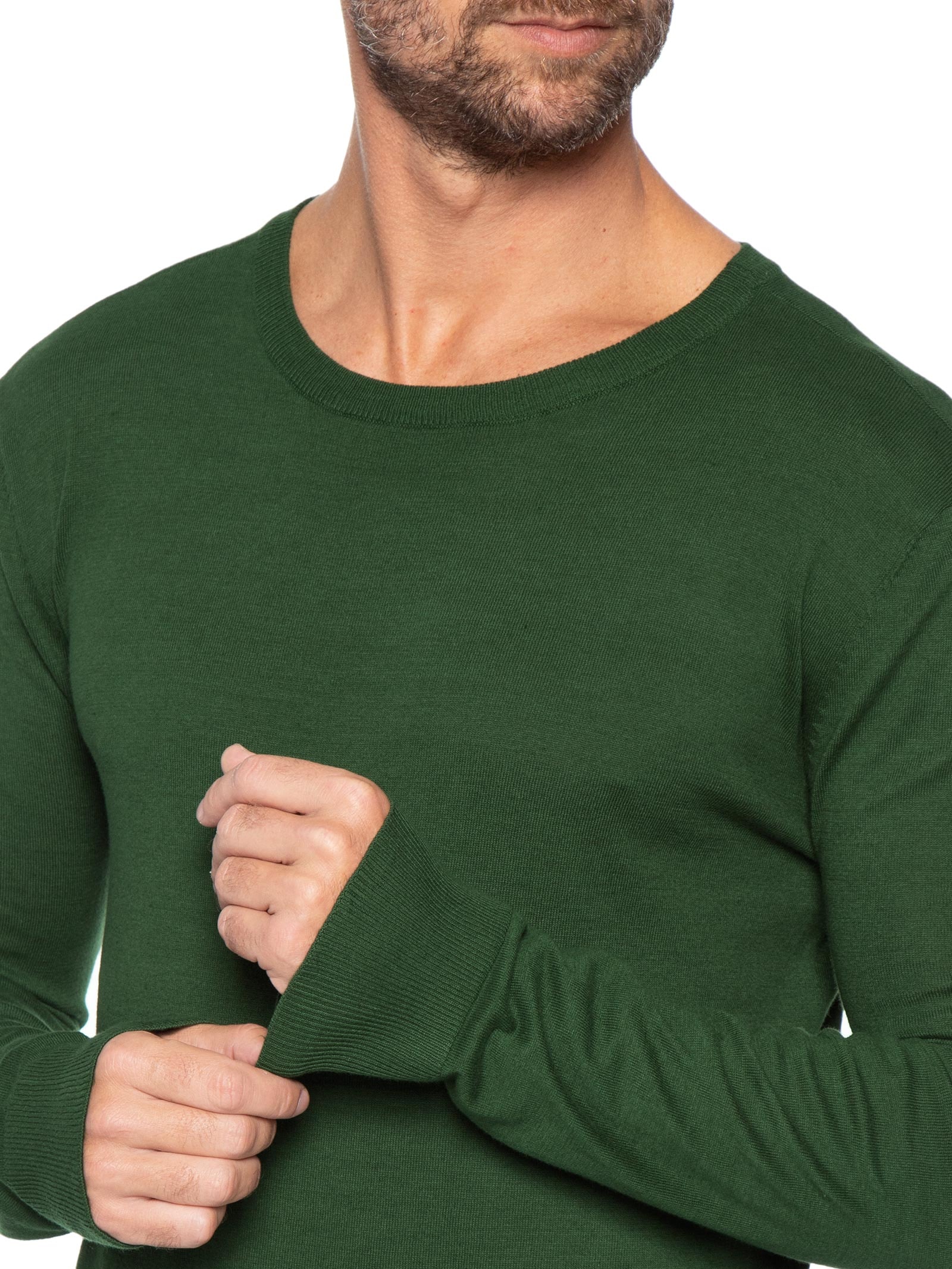 Suéter Masculino Classic Cotton II – Verde Osklen