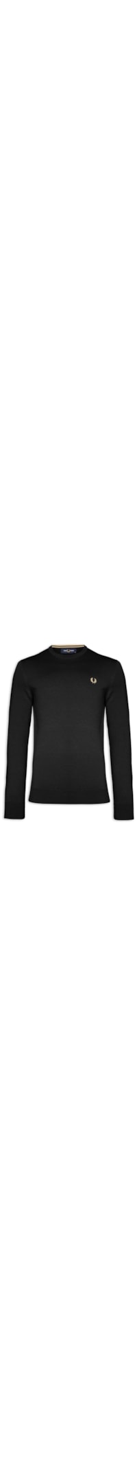 Suéter Masculino Classic Crew Neck Jumper - Preto