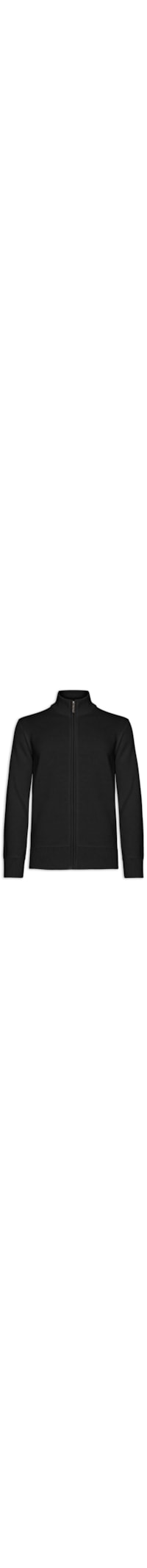 Suéter Masculino Com Ziper - Preto