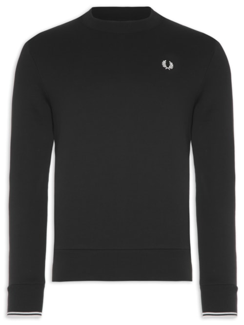 Suéter Masculino Crew Neck Sweatshirt – Preto