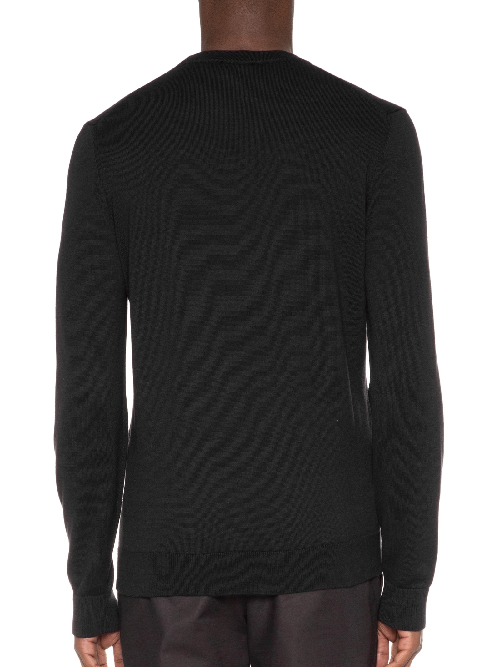 Suéter Masculino de Tricô San Cassius Preto Hugo