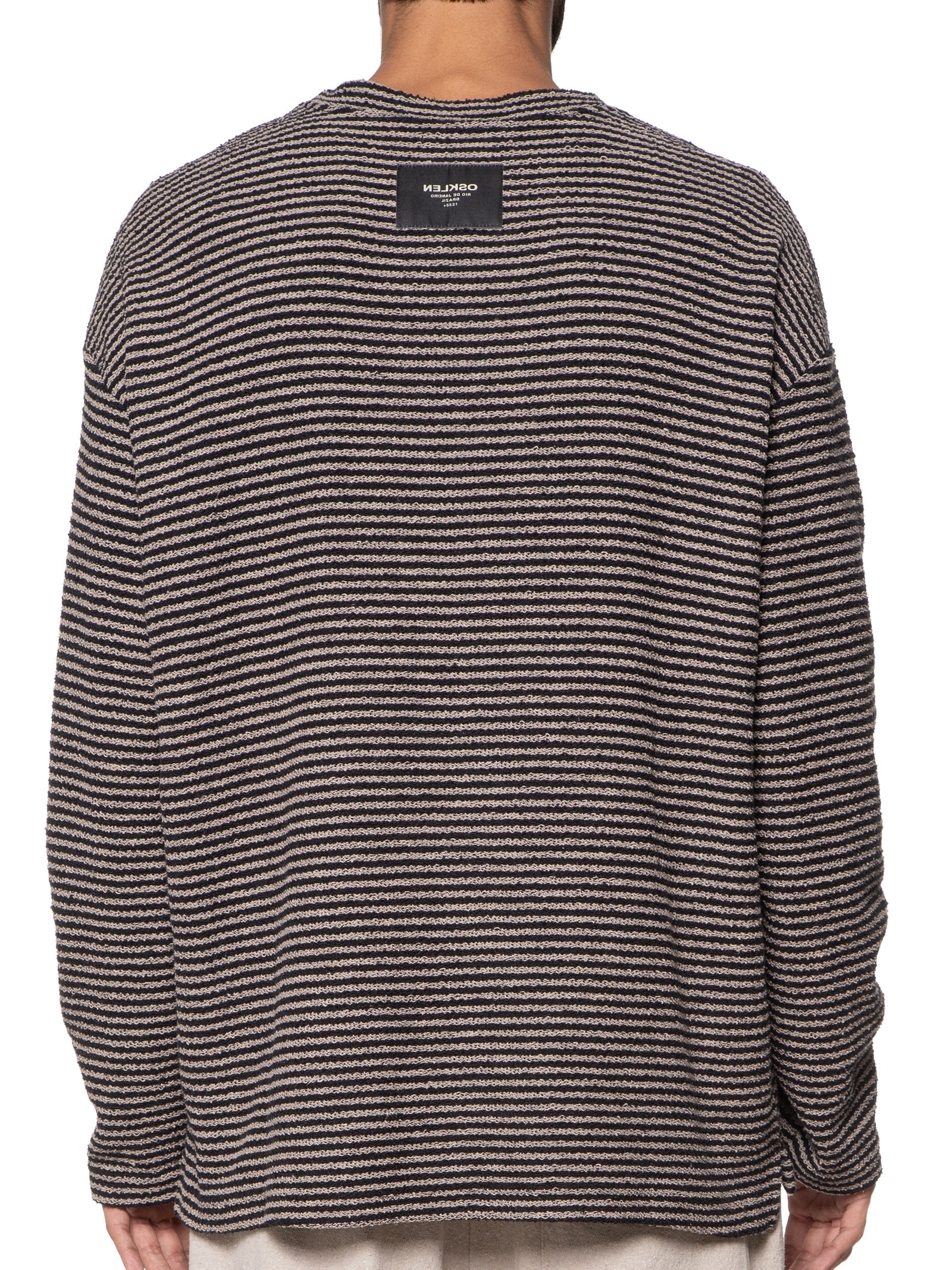 Suéter Masculino Eco Rustic Preto Osklen