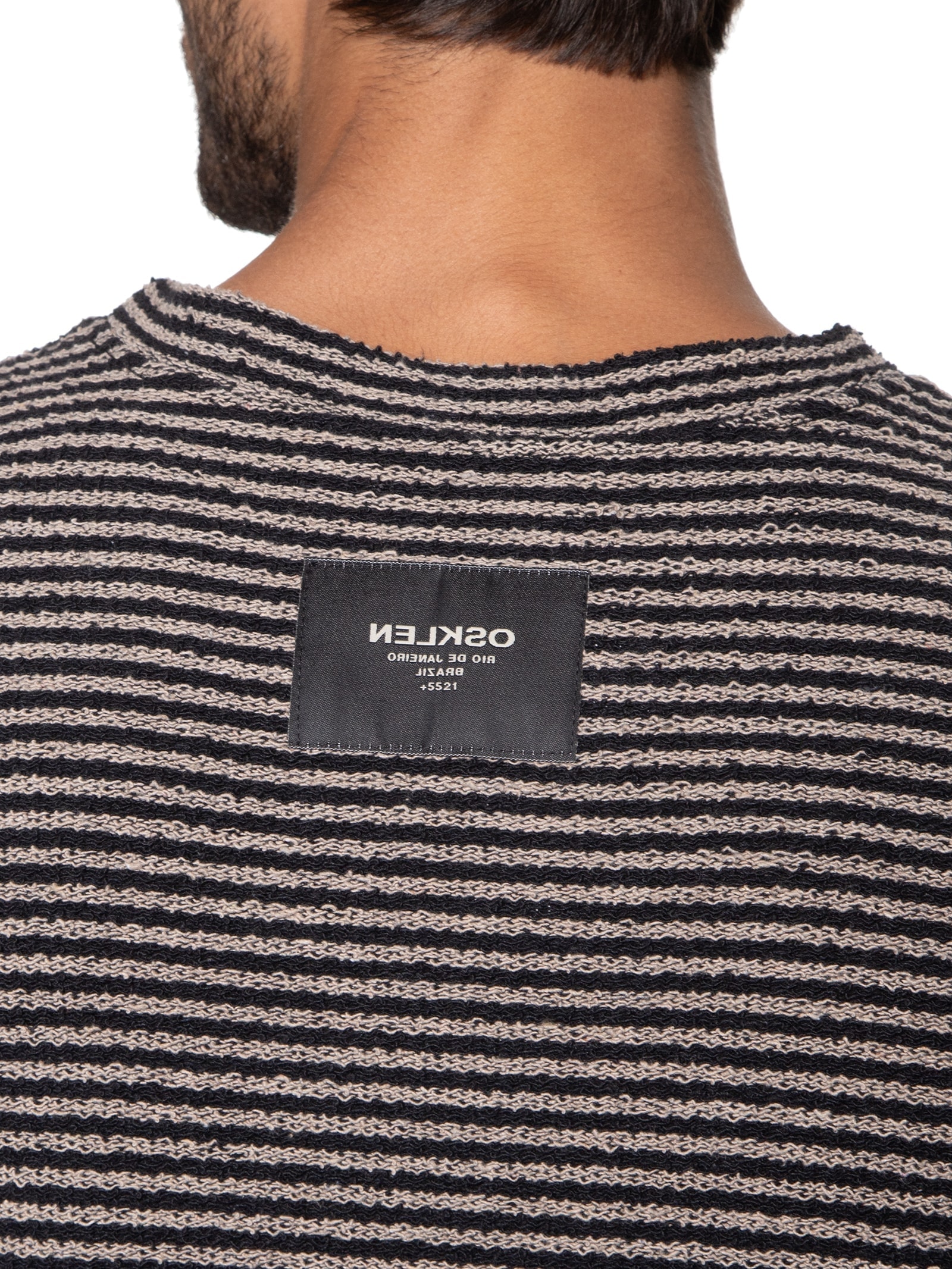 Suéter Masculino Eco Rustic Preto Osklen