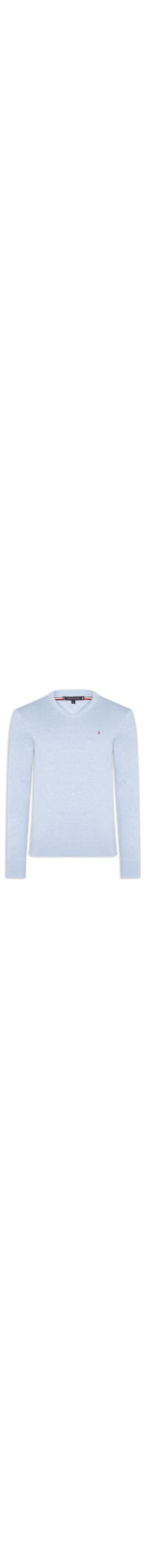 Suéter Masculino Essential Regular Fit V-NK - Azul