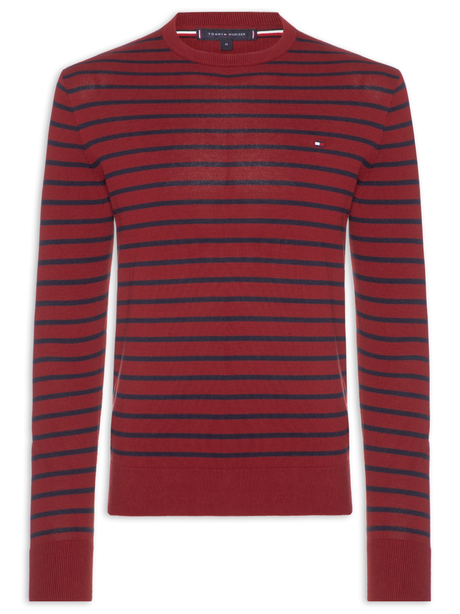 Suéter Masculino Essential Regular Fit – Vermelho Tommy Hilfiger