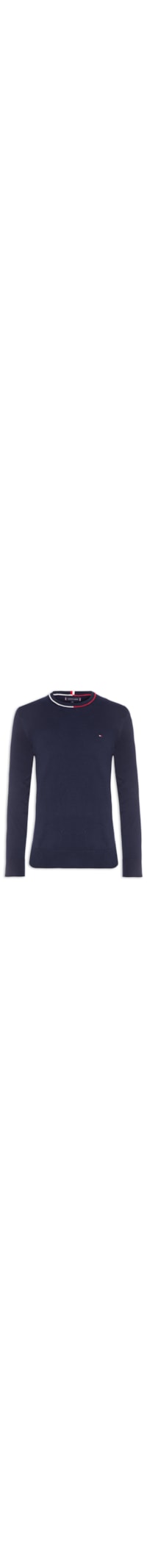 Suéter Masculino Fine Gauge Rwb Crew Neck - Azul