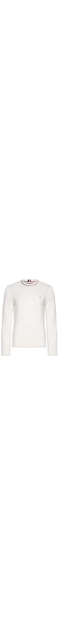 Suéter Masculino Fine Gauge Rwb Crew Neck - Off White