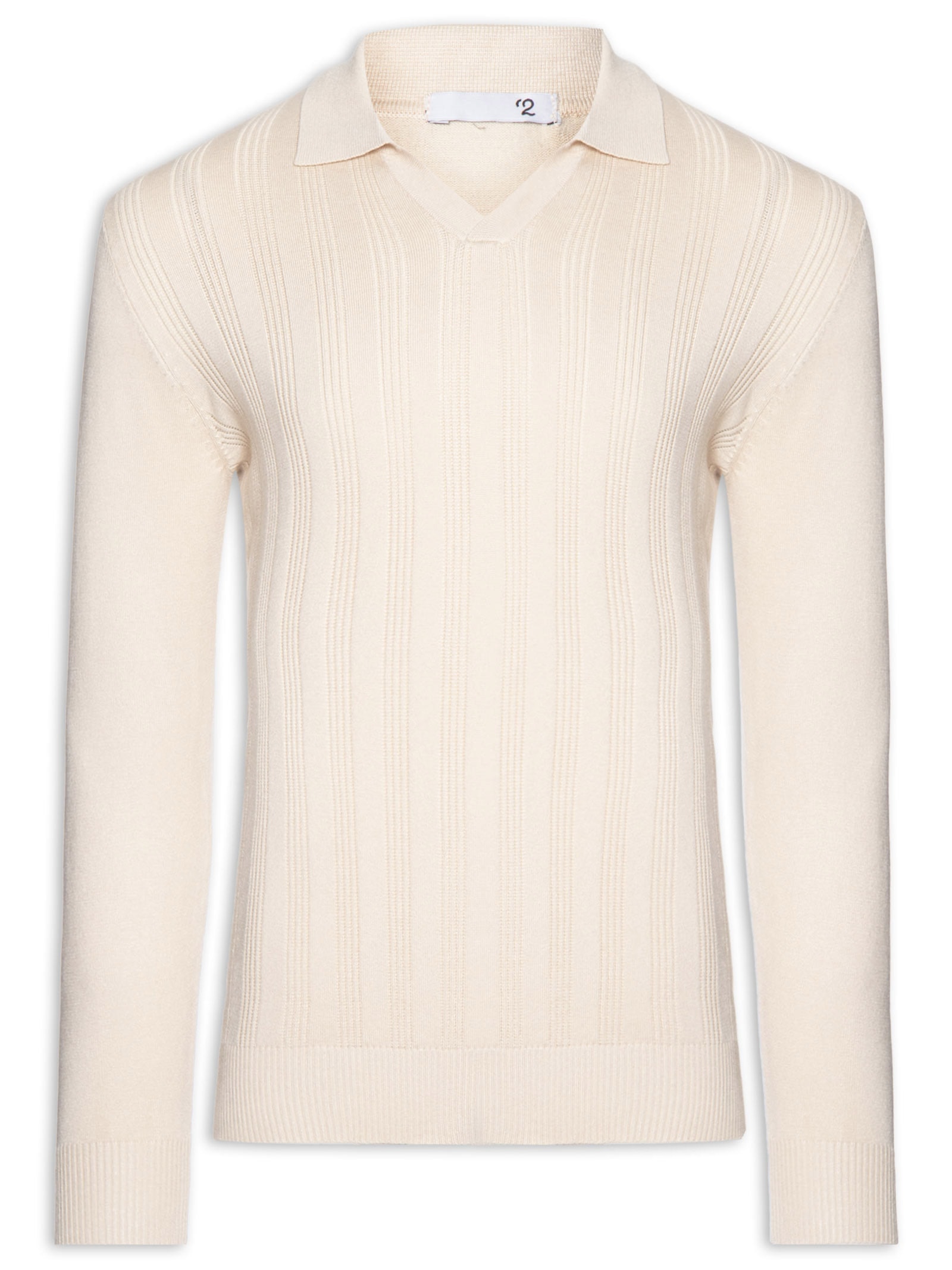 Suéter Masculino Gola Colombiana Off White '2 Essential