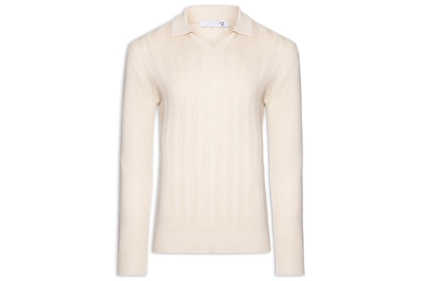 Suéter Masculino Gola Colombiana - Off White