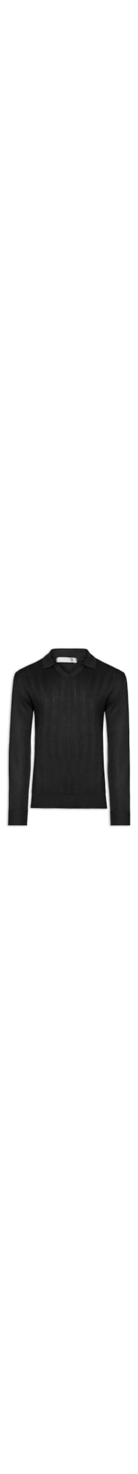 Suéter Masculino Gola Colombiana - Preto