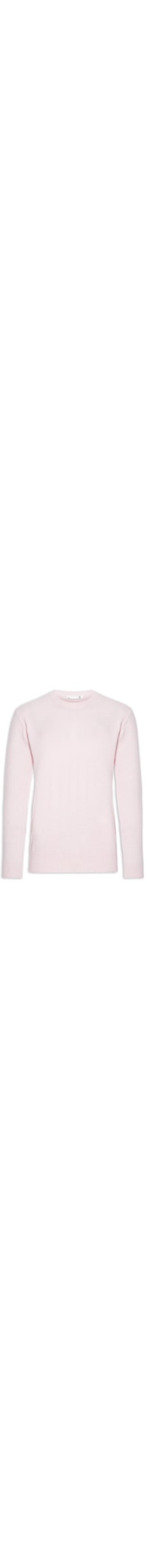 Suéter Masculino Gola Redonda Cashmere - Rosa