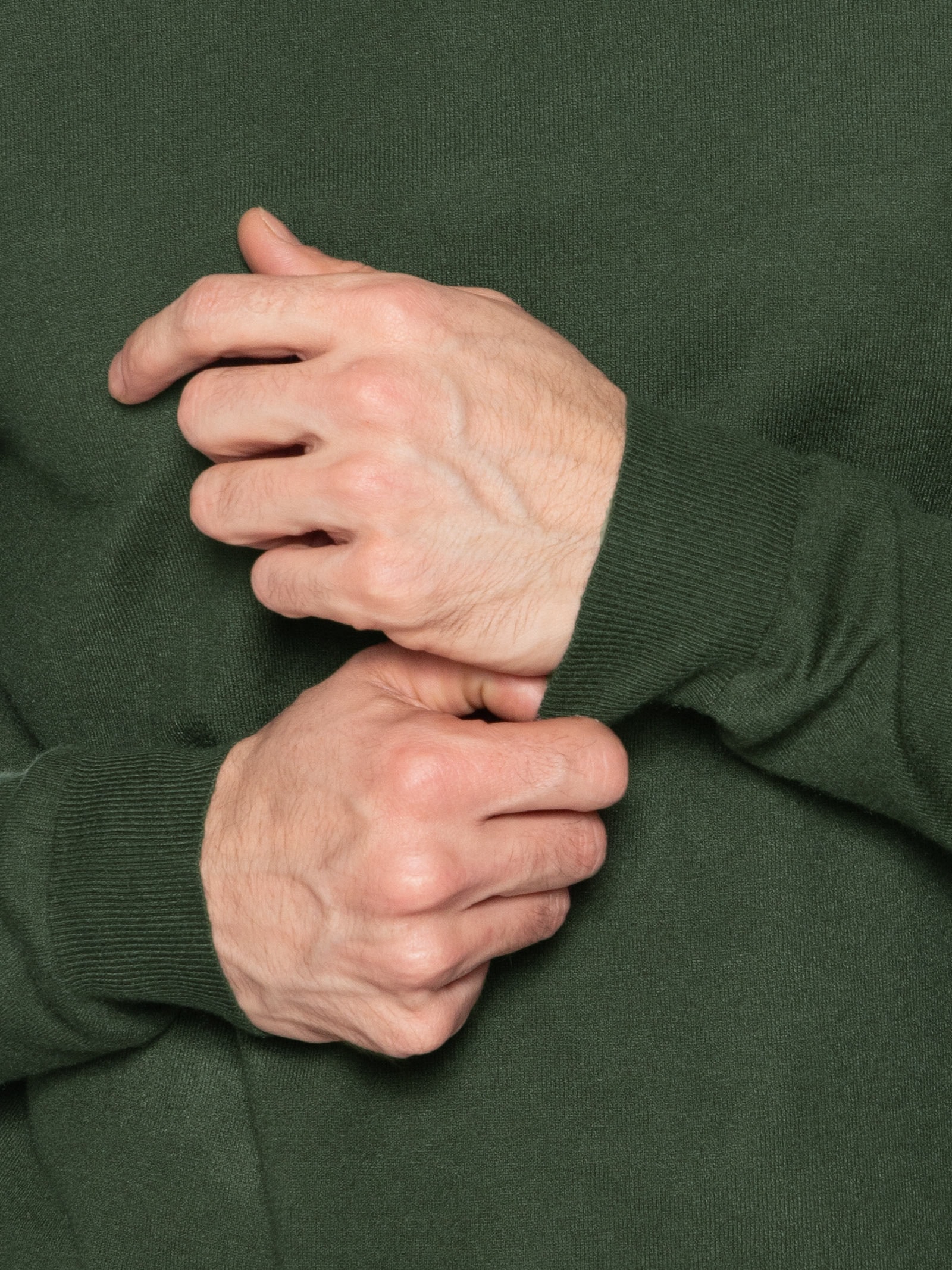 Suéter Masculino Gola Redonda Casual Verde '2 Essential