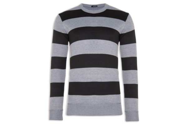 Suéter Masculino Listra - Cinza