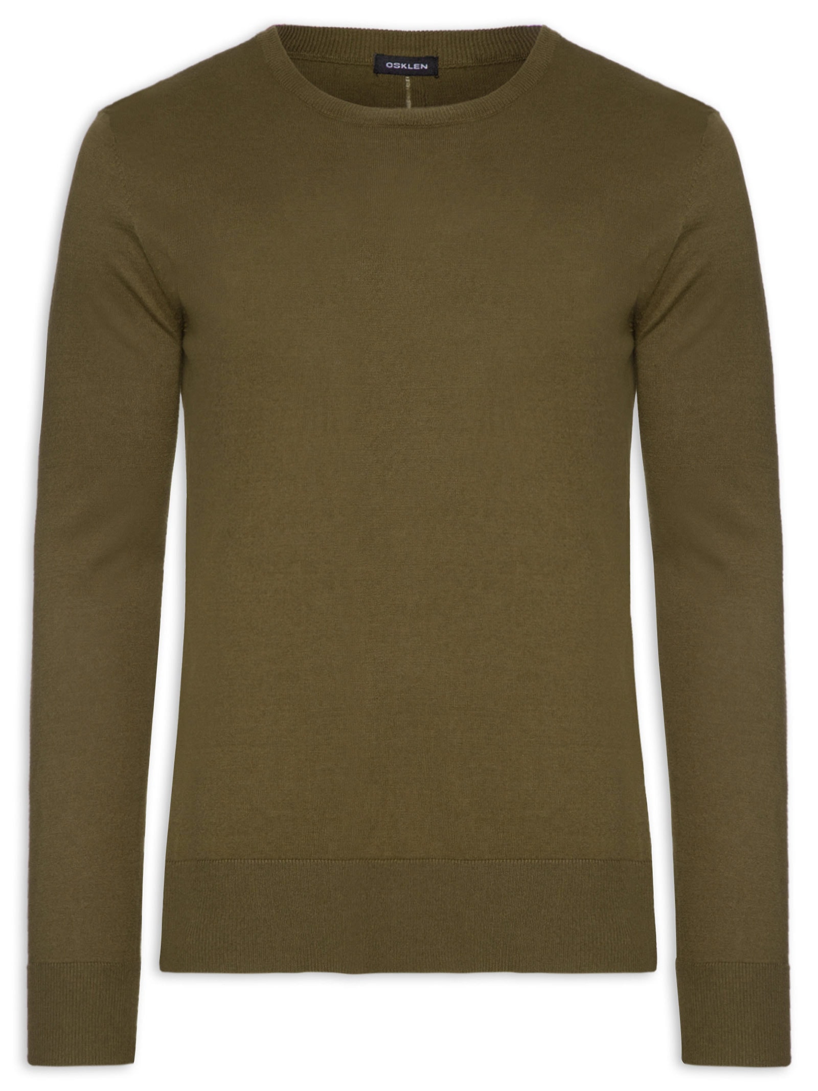 Suéter Masculino Masculino Tricô Classic Cotton II   Marrom Osklen