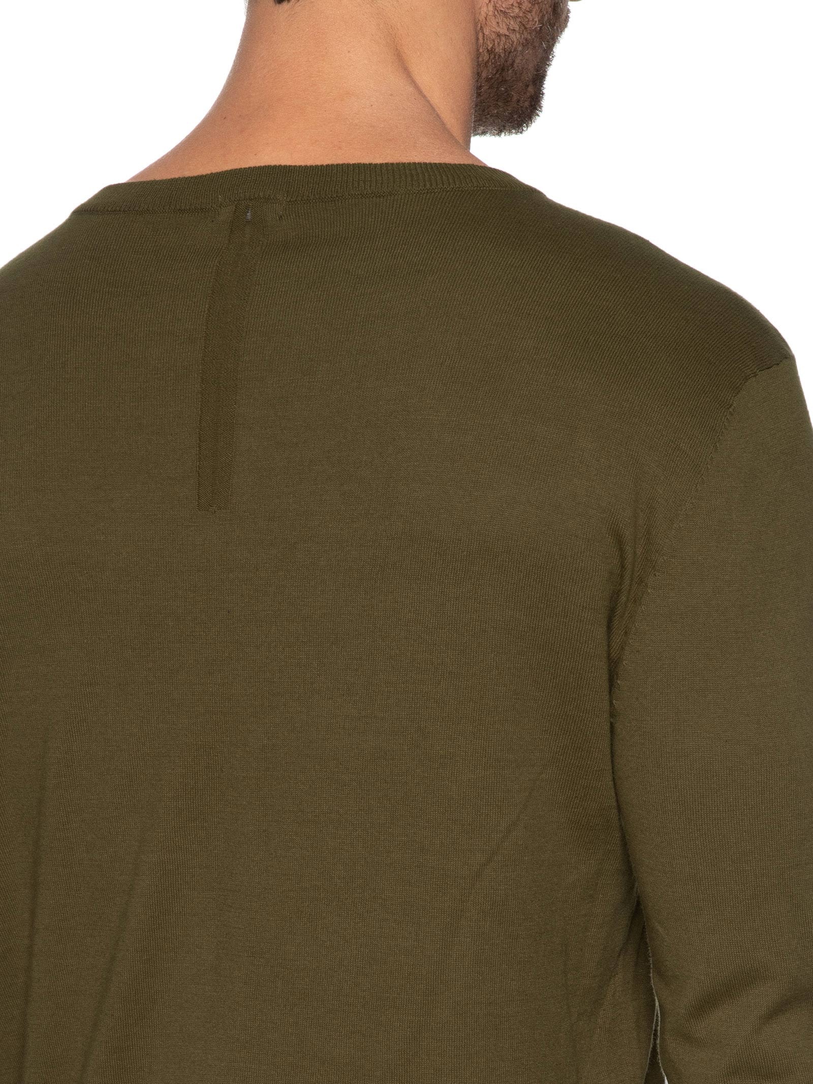 Suéter Masculino Masculino Tricô Classic Cotton II   Marrom Osklen