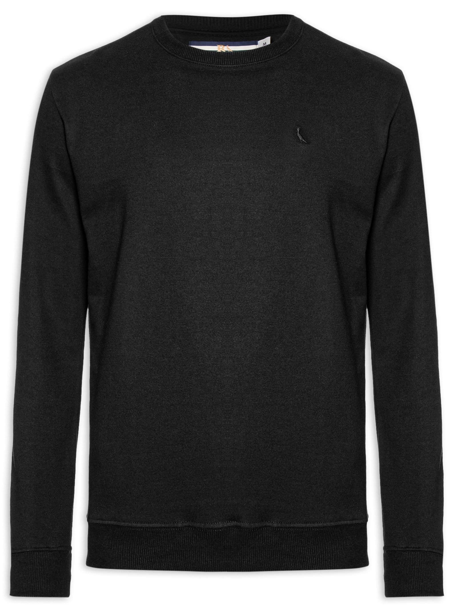 Suéter Masculino Moletom Básico New Preto Reserva