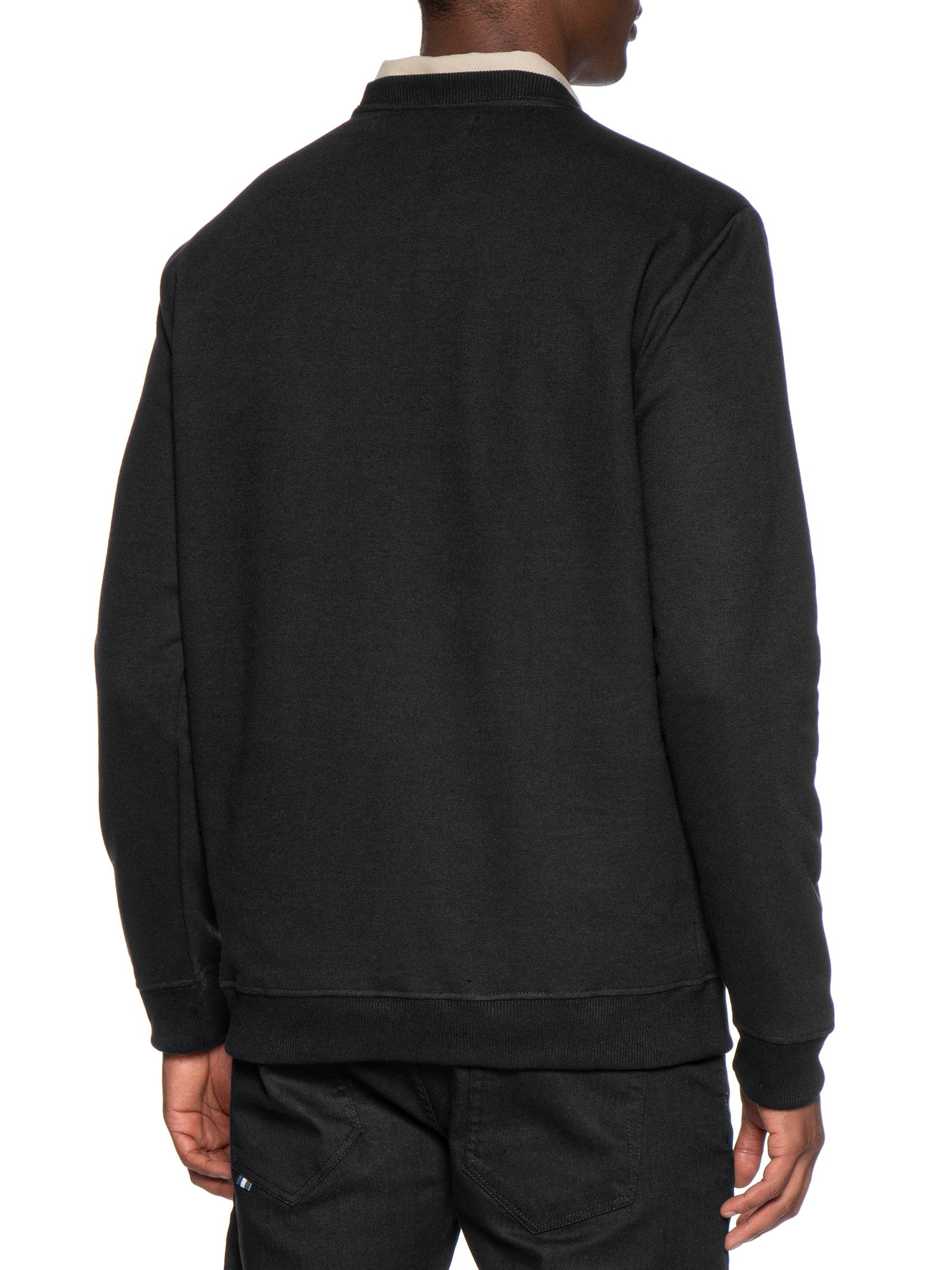 Suéter Masculino Moletom Básico New Preto Reserva