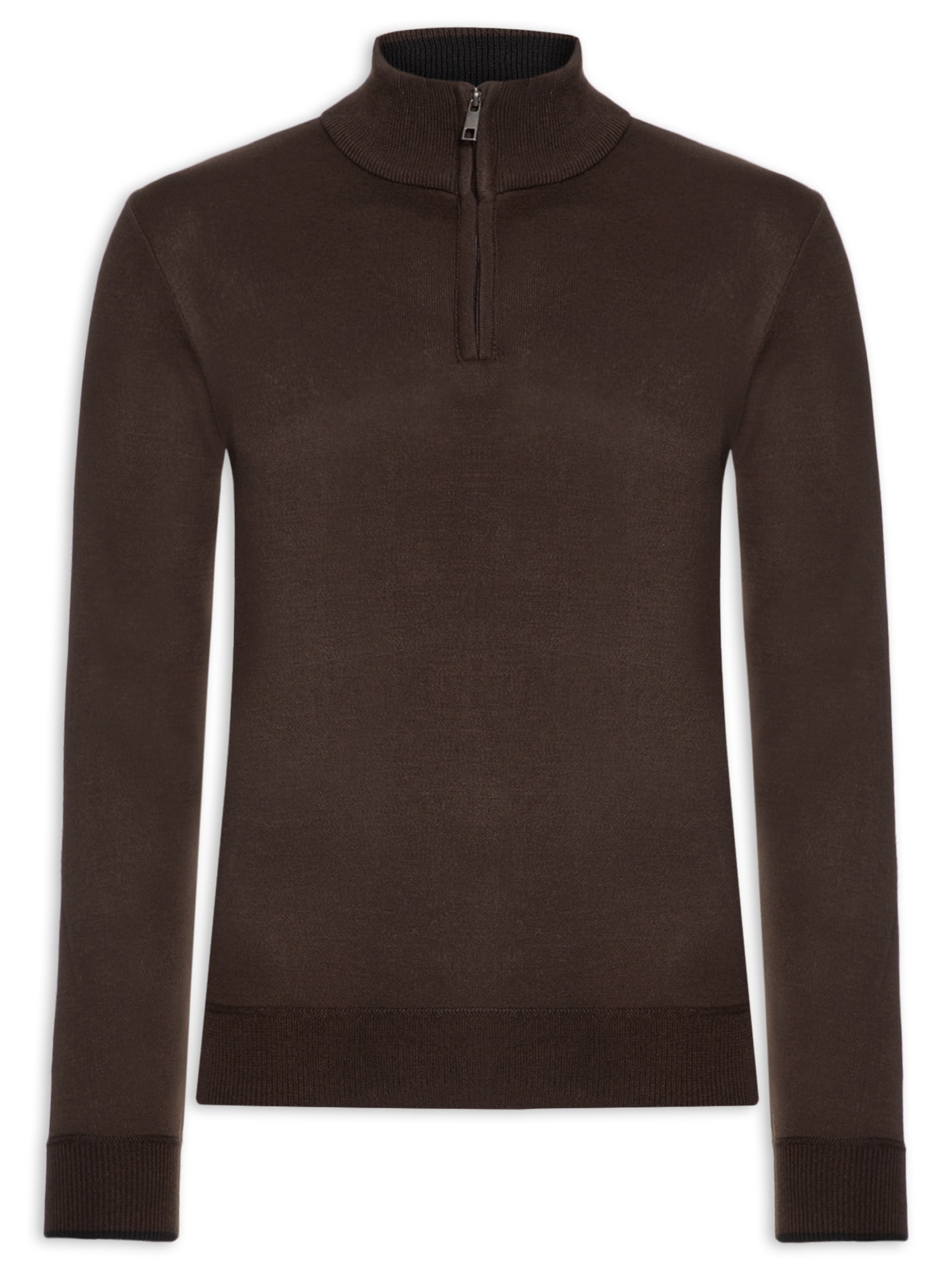 Suéter Masculino Natura Drape Marrom '2 Essential