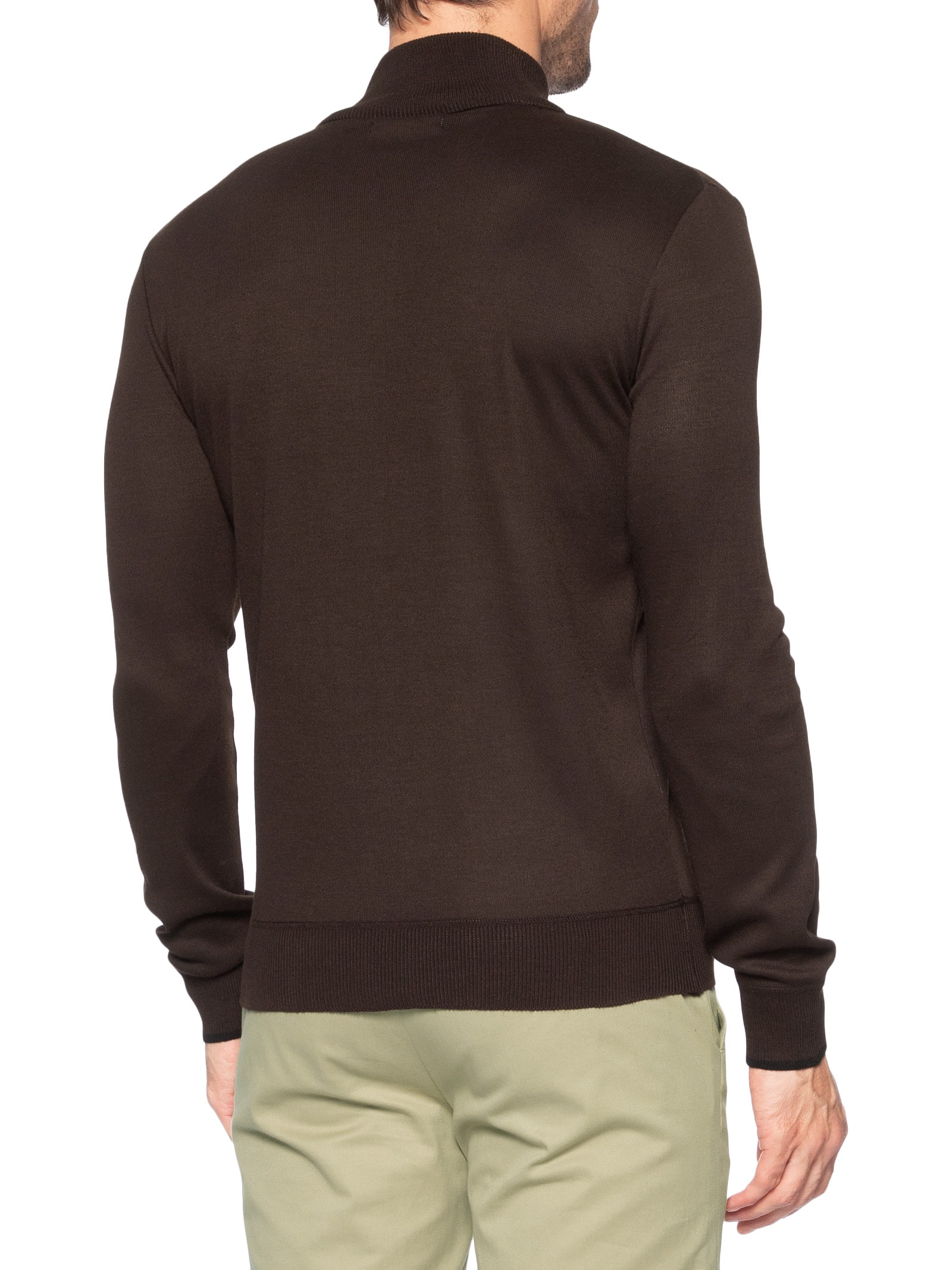 Suéter Masculino Natura Drape Marrom '2 Essential