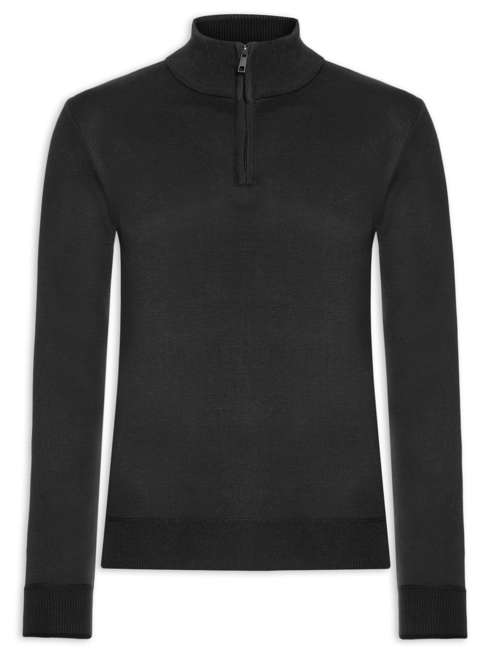 Suéter Masculino Natura Drape Preto '2 Essential