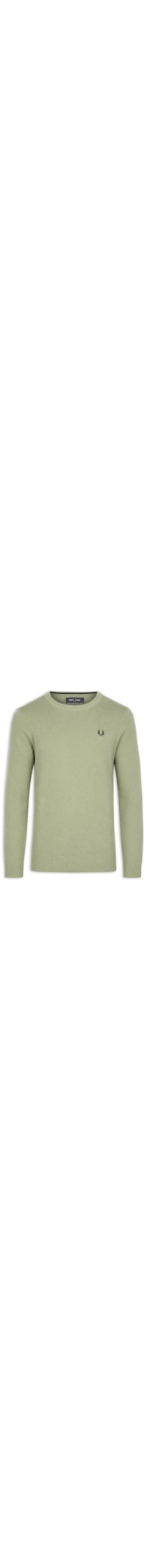 Suéter Masculino Regular Fit Piquê Stitch - Verde