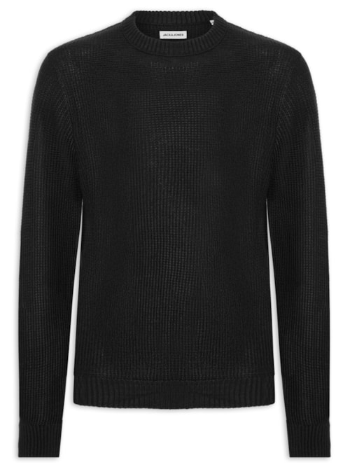 Suéter Masculino Roy Gola Careca Tricot – Preto