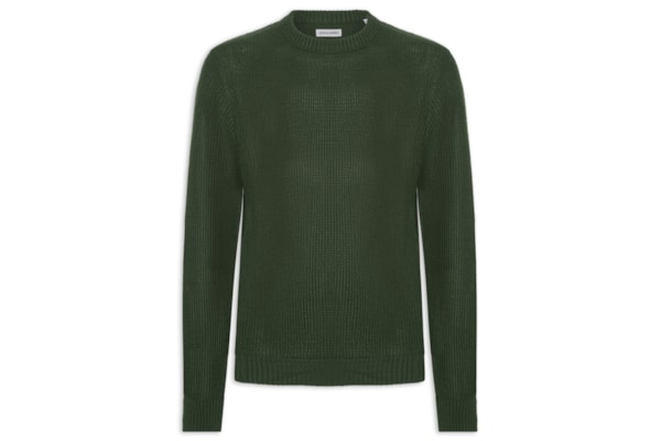 Suéter Masculino Roy Gola Careca Tricot - Verde