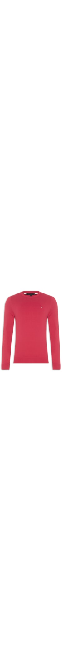 Suéter Masculino Signature Crewneck - Vermelho