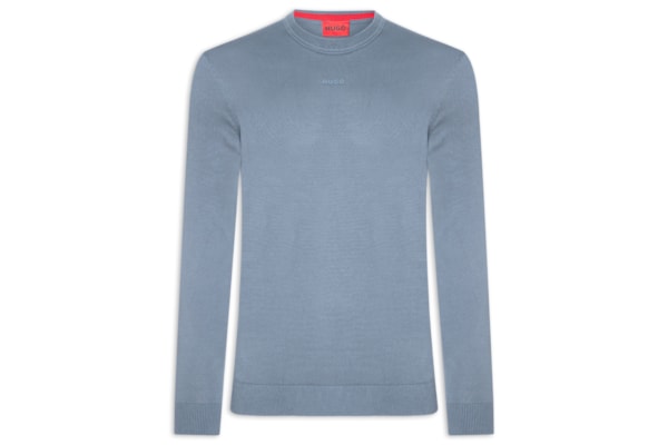 Suéter Masculino Slim-Fit Crew Neck San Cassius-C2 - Azul